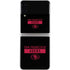 NFL San Francisco 49ers Black Performance Series Galaxy Z Flip4 5G Skin